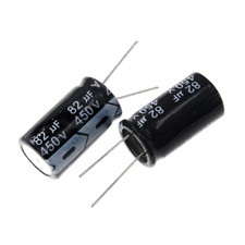 82uF 82MFD 450V 105C Aluminum Electrolytic Capacitor 18mm 30mm