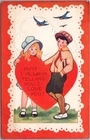 1924 Whitney VALENTINE'S DAY Postcard "Ain't I Always Telling You I Love You?"