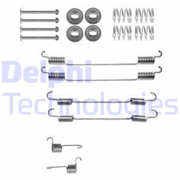 Delphi LY1378 ZubehöRsatz, Bremsbacken FüR Dacia Renault-image