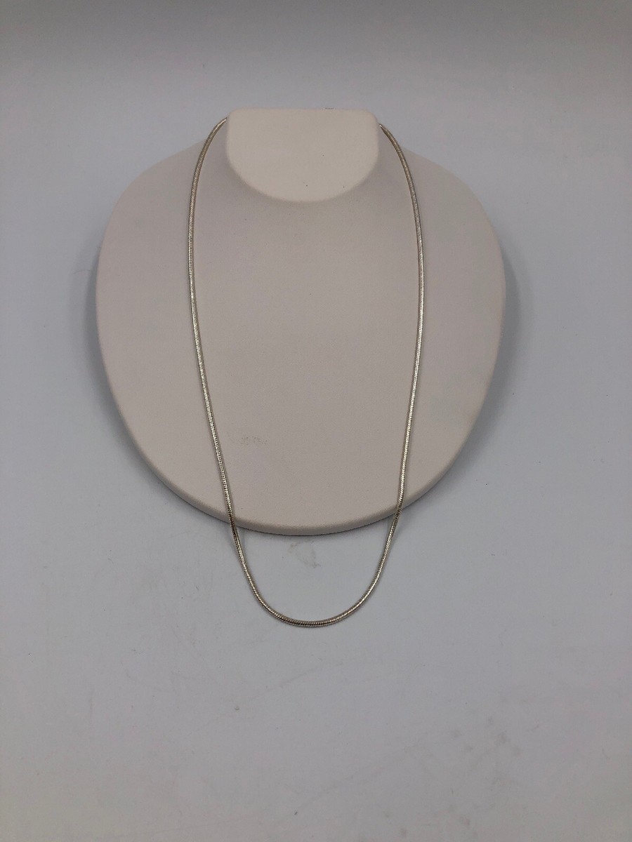 Stunning 925 Silver Snake Chain Necklace made in Italy #B6 | eBay
