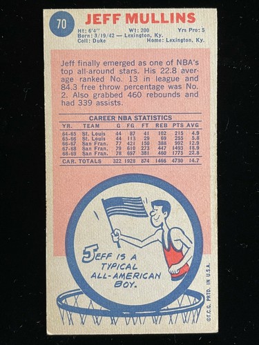 1969-70 Topps tarjetas de baloncesto altas para niños elige tu tarjeta #2 - #97 - Imagen 25 de 67
