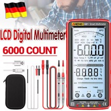 Digital Multimeter Messgerät LCD Strommesser...