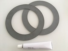 2x gumowe krawędzie pasują do kleszcza CM800/802/850 AUDAX PR17 PRD17 MHD17 HD17 #10