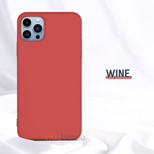 For iPhone 13 12 11 14 Pro Max Gel Case Protective Shockproof Liquid Soft Cover - Picture 15 of 20