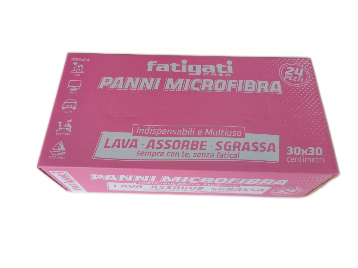 Panni per la pulizia a strappo con panni per la pulizia in microfibra panni per la pulizia in microfibra riutilizzabili cm per cucina auto vetro | Leroy Merlin