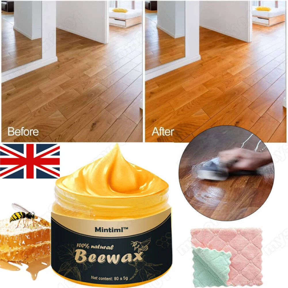 Beeswax Furniture Polish, Wood Beewax Spray For Wood Polish & Conditioner,  Multipurpose Repair Wood Wax, Furniture Care Cleaner Wax