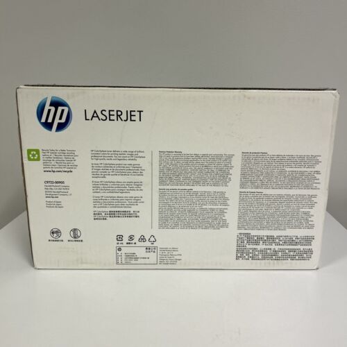 NEW Genuine HP 641A C9722A Yellow Toner Cartridge For LaserJet 4600 4610 4650 - Picture 4 of 5
