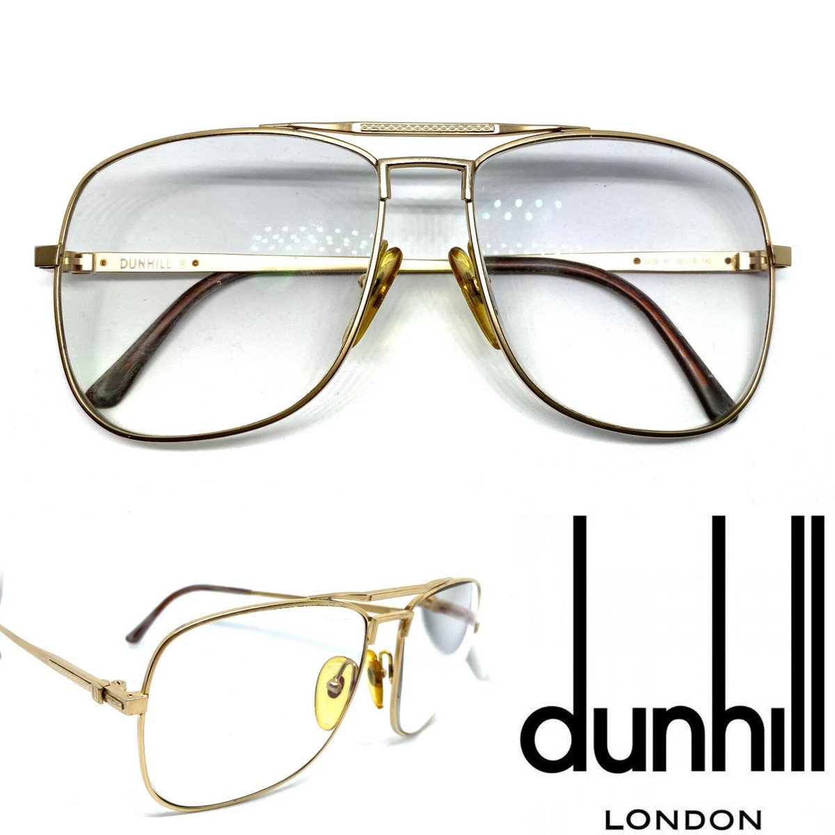 Vintage 80s! Dunhill 6038 Eyeglasses Sunglasses frame 220427