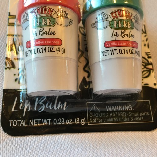 NUEVO Bálsamo Labial Friends CENTRAL PERK 2ct Café Negro Y Vainilla Latte ENVÍO GRATUITO - Imagen 44 de 47