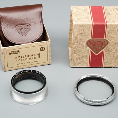 in original BOX - Rolleinar  1 - 38 - Bayonet III - for Rolleiflex 2,8