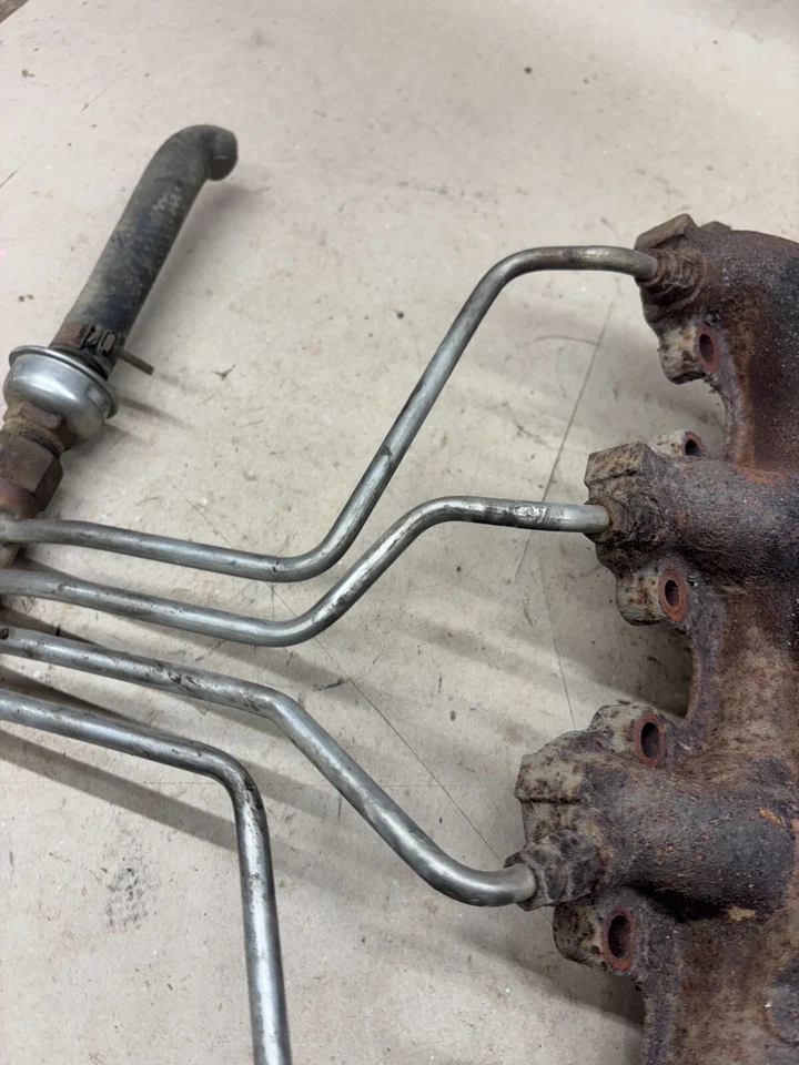 1980-1986 F150 F250 F350 460 7,5 L V8 colectores de escape juego de tubos de inyección de smog Foto 3 de 4