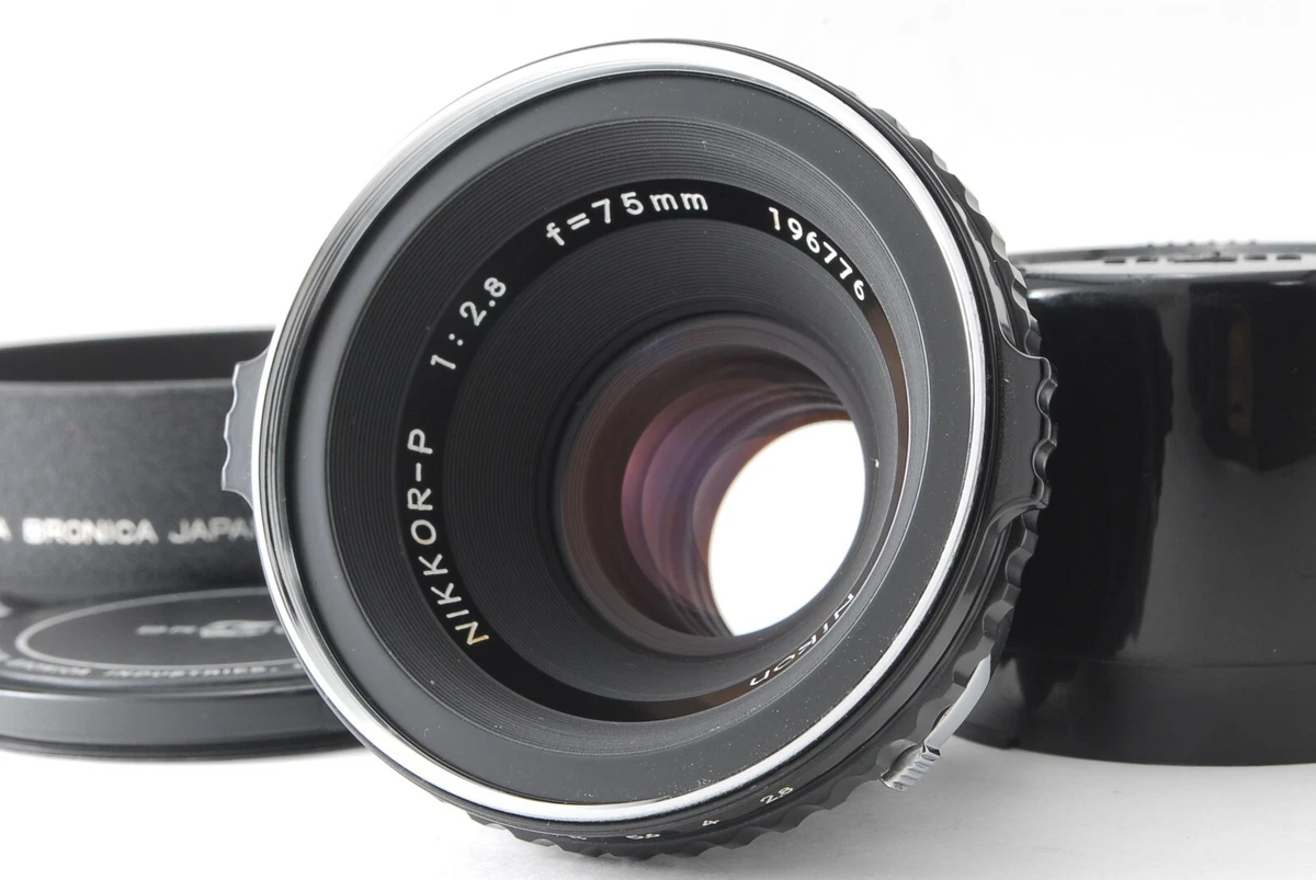 Nikon NIKKOR 75mm Focal Camera Lenses for Bronica for sale | eBay
