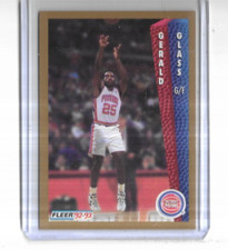 1992-93 Fleer Basketball #333 Gerald Glass Detroit Pistons
