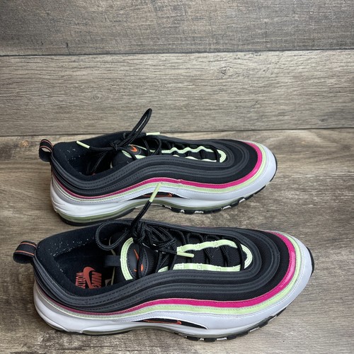 Nike Air Max 97 DD9534-100 Men's 13 Running Shoes White Black Athletic Sneakers - Afbeelding 2 van 12