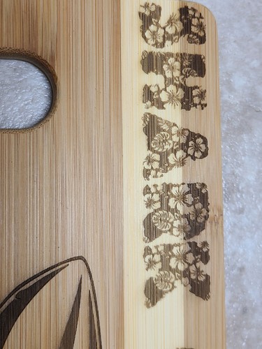 Bamboo Cutting board Shark Coochie Board 11x8.5 inches Charcuterie New Cheese - 第 3/5 張圖片