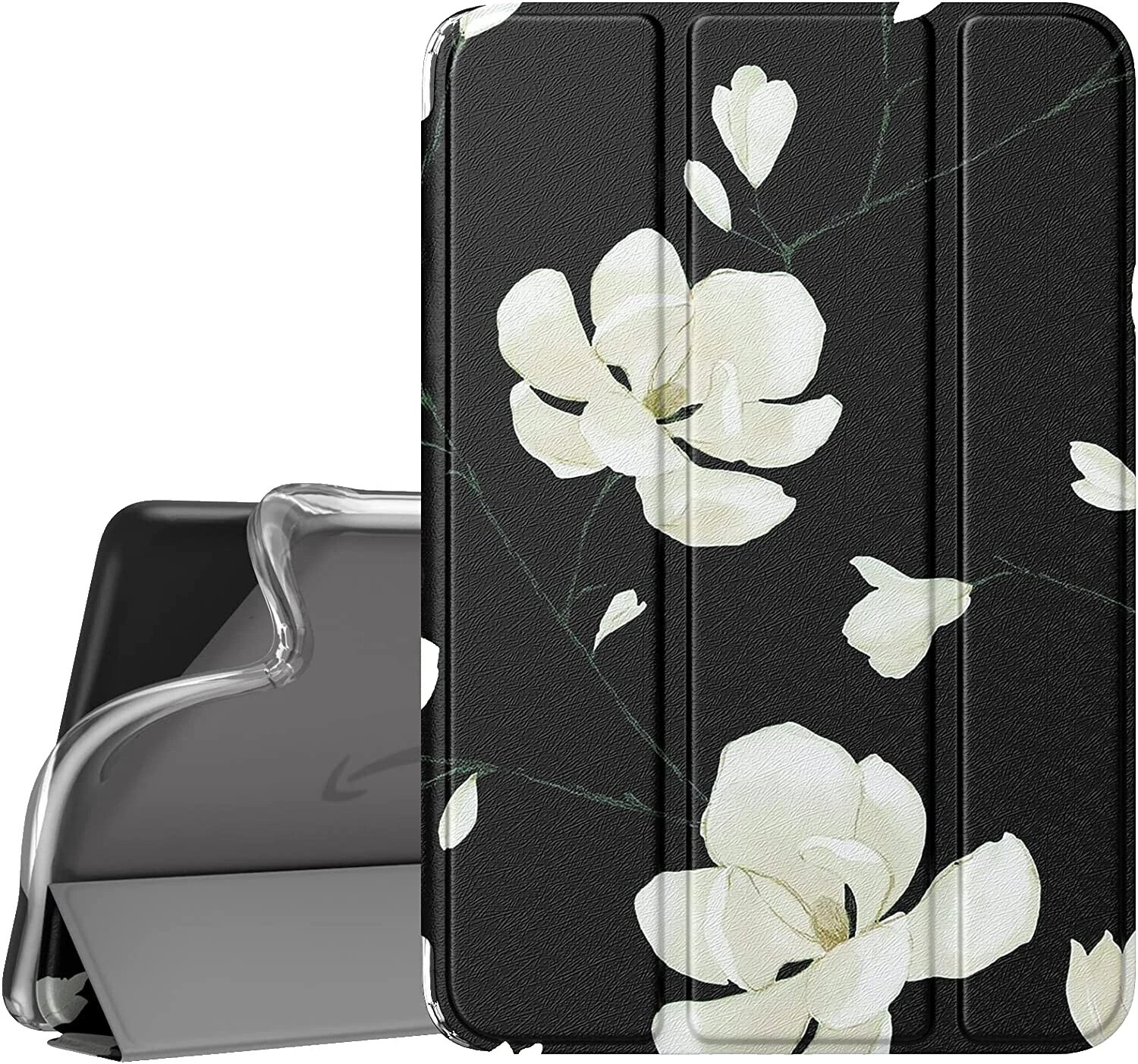 Tableta De Cuero Sintético Blanco Y Carcasas de protección e-reader/Skins Folios