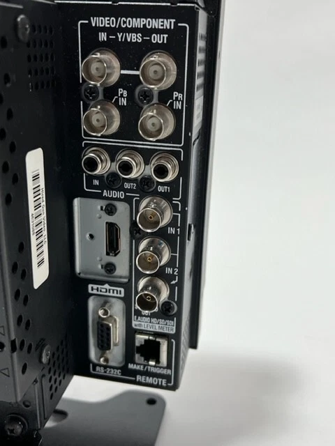 JVC DT-V9L5DU 9" HD/SDI Broadcast Studio /Field Monitor - Image 3 of 4