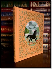 Black Beauty Anna Sewell Leather Bound Illustrated Children's Hardback 1st Print