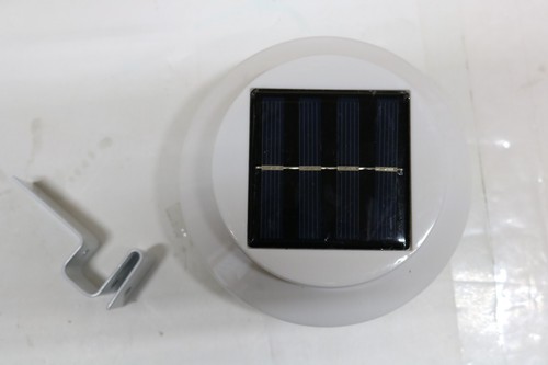 Falove Solar Powered LED Outdoor Gutter Lights with Brackets - 8 Pack - Picture 1 of 4