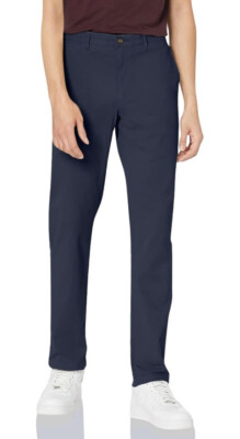 Men's Slim Fit Casual Stretch Khaki Pant 34 x 32 NWT