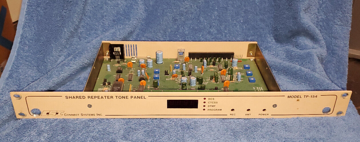 Shared Repeater Controller Multi User Tone Panel Model TP-154 by Connect Systems