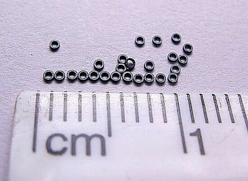 2000+ Miniatur RAW FERRIT magnetische KERNE 5221.3-3114.53 FÜR KERNSPEICHERPLATINE - Bild 2 von 4