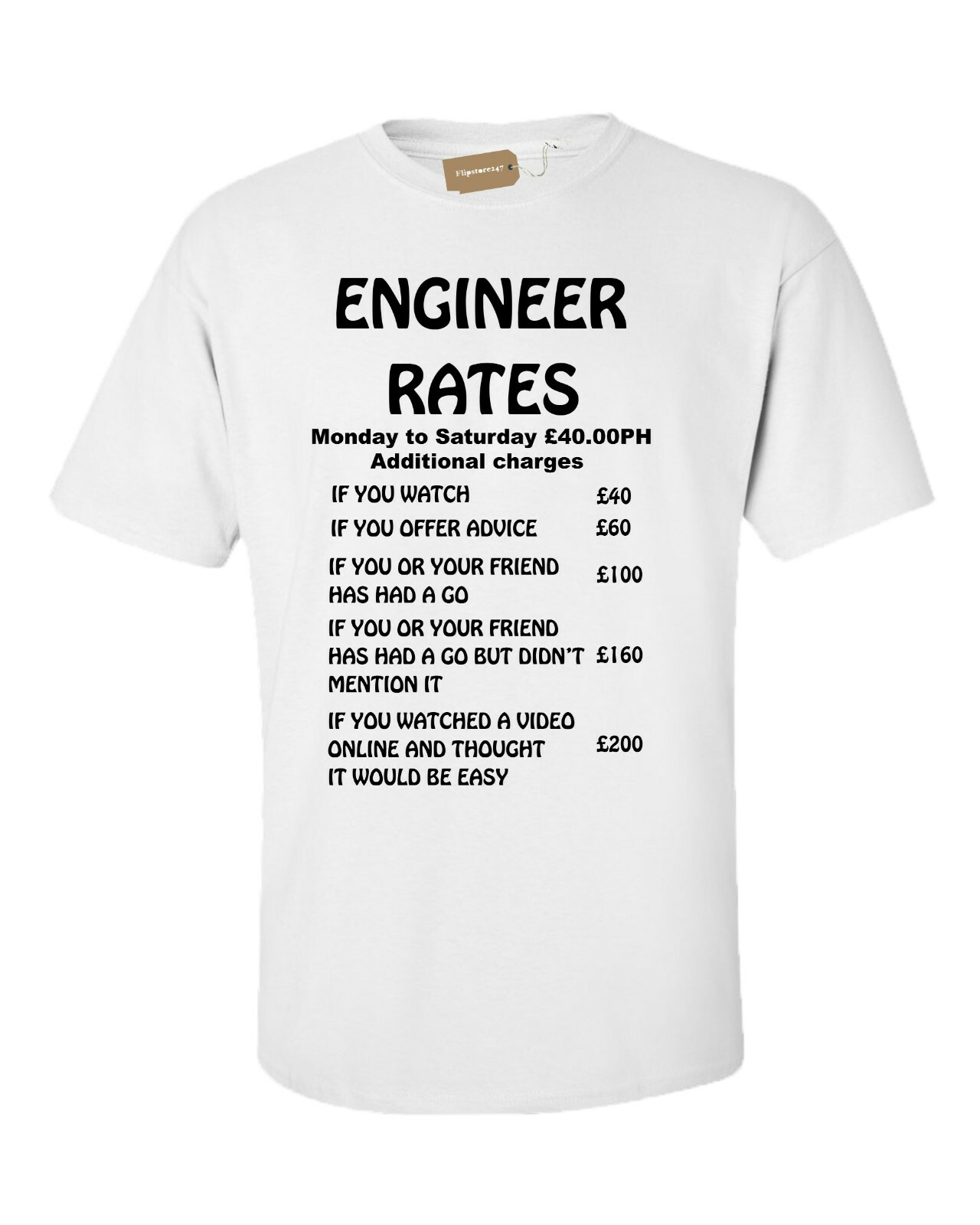 ALTRA Engineer Rates T Shirt S XXXL funny gift Christmas Birthday Gift Funny