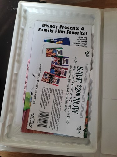 The Fox and the Hound (VHS, 1994) Walt Disney Black Diamond The Classics - Picture 5 of 6