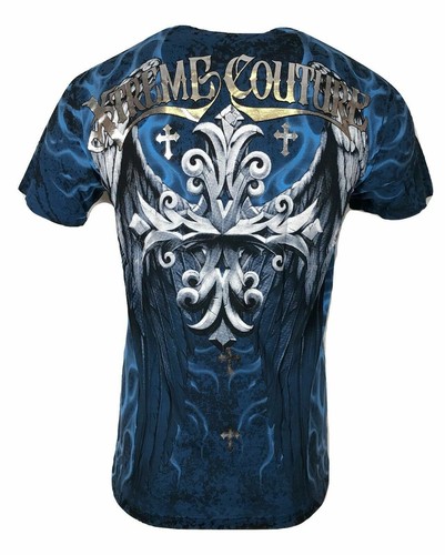 Xtreme Couture By Affliction Men's T-Shirt Silent Scream - Picture 3 of 12