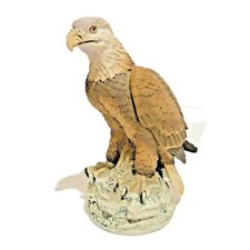 Vintage Andrea by Sadek 7” Bald Eagle Porcelain Figurine