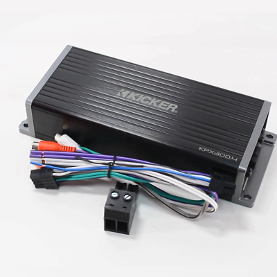 未使用品 KICKER キッカー KX300.4 パワーアンプ 38w×4ch 未使用品 KICKER キッカー KX300.4 パワーアンプ 38w×4ch 未使用品 KICKER
