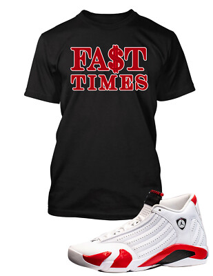 Fast Times Graphic Sneaker Hip Tee shirt to Match J14 Eye Candy Big Tall Sm T