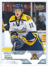 2018-19 Upper Deck CHL #94 Gabriel Denis