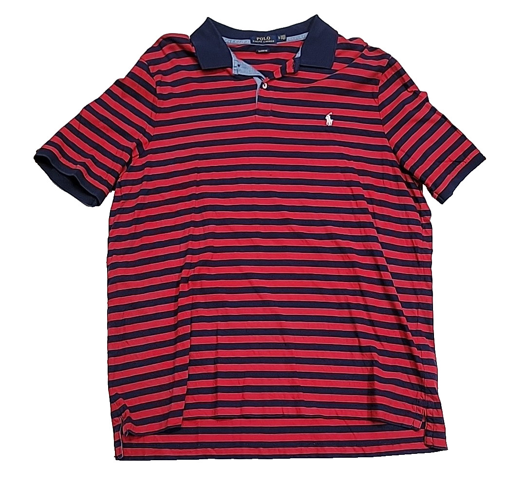 Short Sleeve Black And Red Polo Ralph Lauren Shirt Polo Ralph