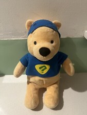 Disney Super Sleuth WINNIE THE POOH BEAR 9" Plush STUFFED ANIMAL Toy Untested