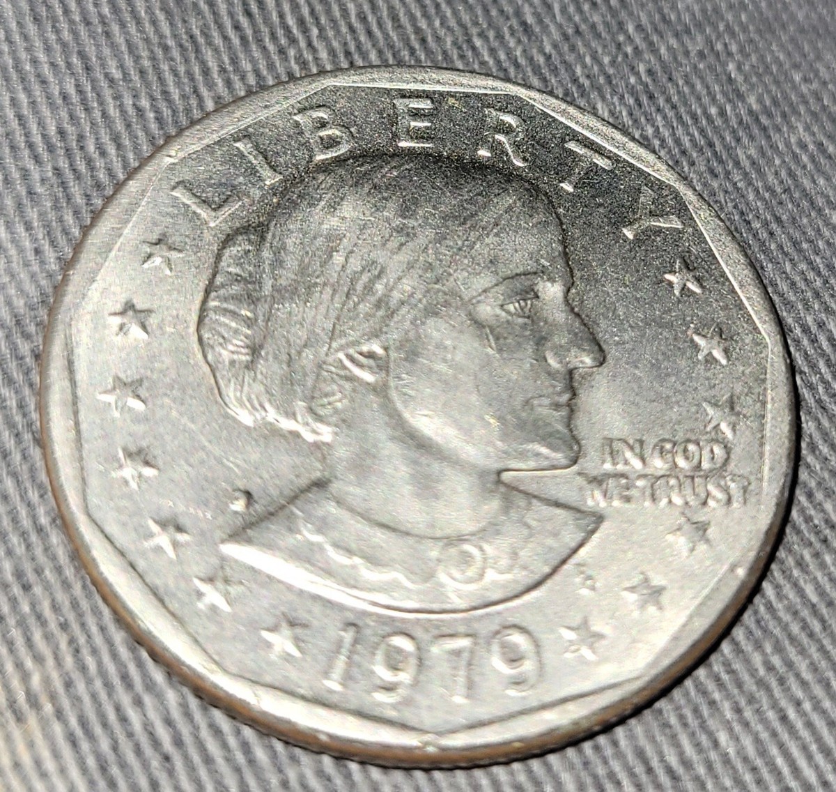 1979 D Susan B Anthony Liberty Liberty FG - Frank Gasparro ONE