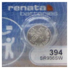 1 Renata 387S 387 394 LR54 M12 214 D387 HS-B V387 SG10 With Spacer Ring Battery