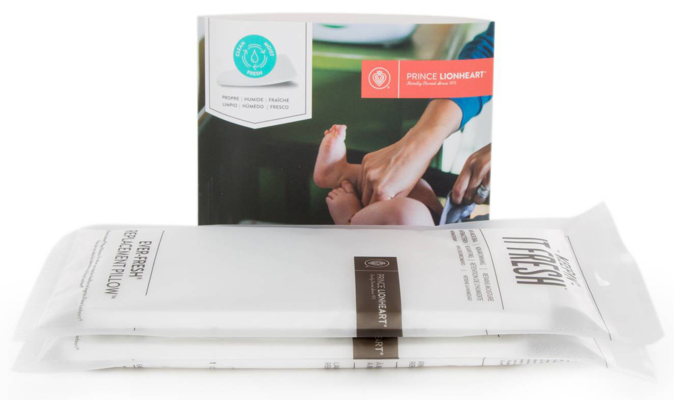 Prince Lionheart 2 Pack EverFresh System Wipe Warmer Replacement