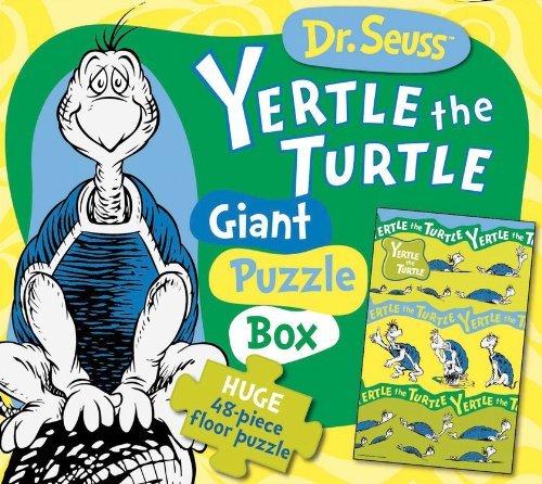 Rompecabezas de piso 48p cumpleaños Dr. Seuss cumpleaños Yertle preescolar - Imagen 2 de 3