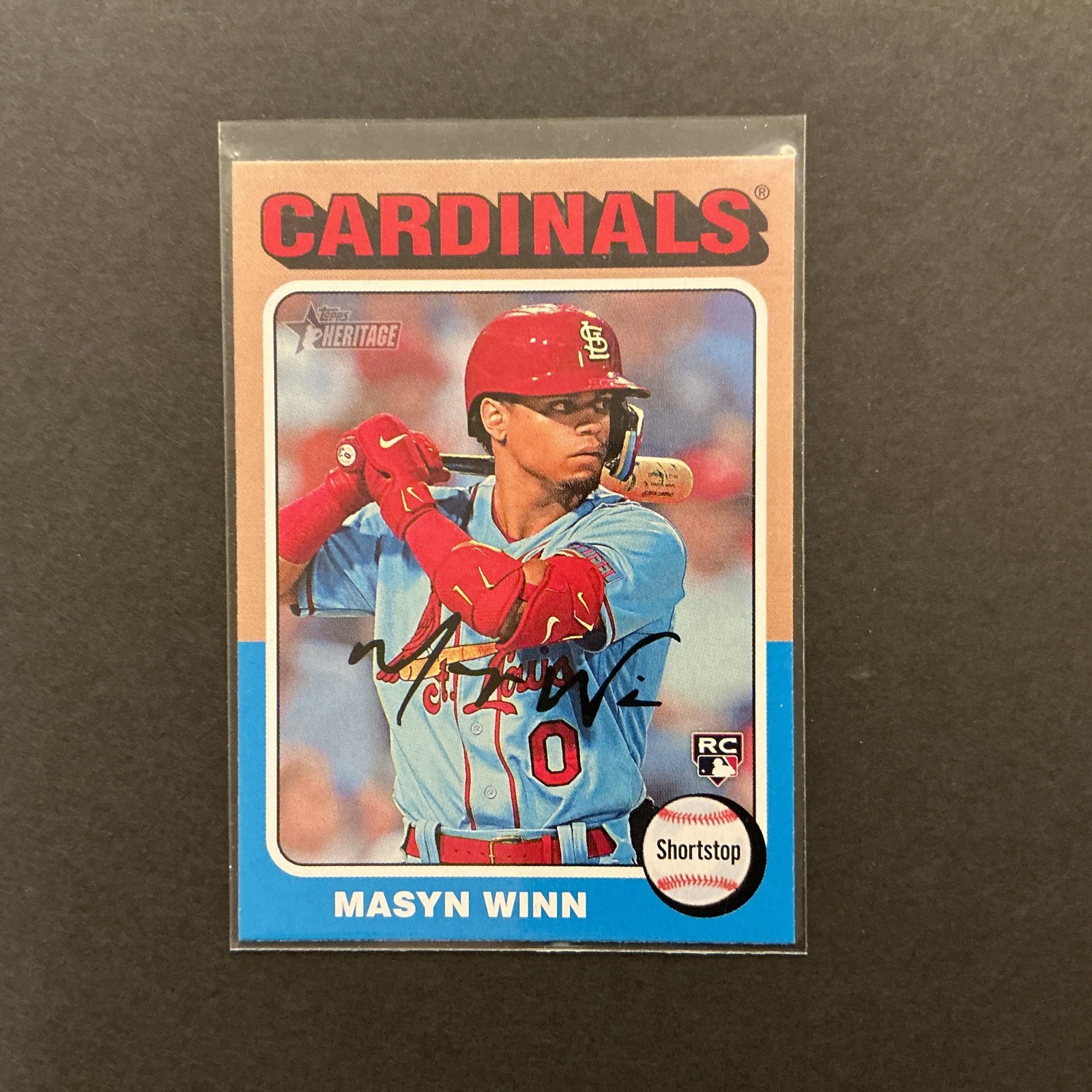 2024 Topps Heritage -  Masyn Winn #284 (RC) St. Louis Cardinals 🔥