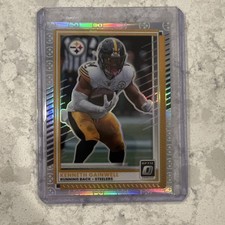Panini 2025 Donruss Optic Prizm Kenneth Gainwell #97 Steelers Logo Prizm SSP