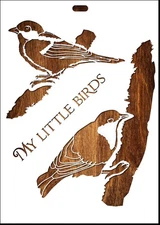 Majestic Floral Design Wall Art Stencil Reusable Plastic - StencilAir