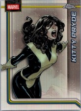 2026 Topps Chrome Marvel Comics #66 Kitty Pryde Refractor