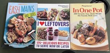 Lot Of 3 Weight Watchers WW Cookbooks POINTS Plus - VERY GOOD