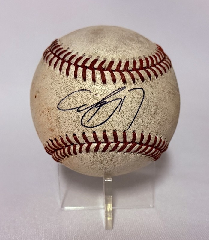 Shohei Ohtani Autographed Game-Used Baseball Hand-Signed At Dodgers Stadium!