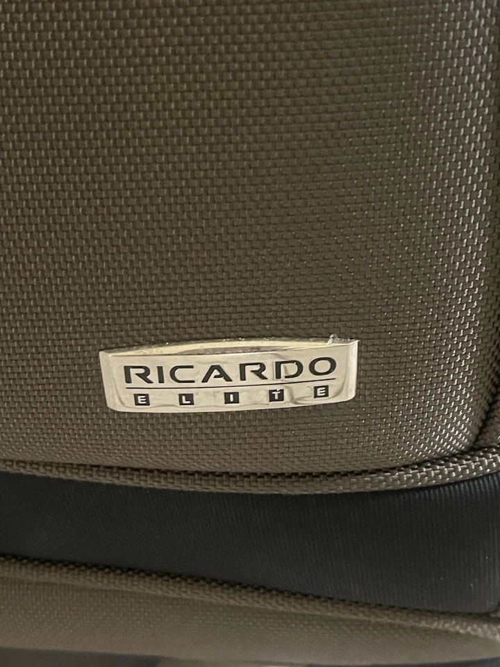 Bagagem marrom Ricardo Beverly Hills Mar Vista rolante - Imagem 3 de 4