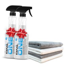 ONE Car Spray with Triphene Technology, Quick Spray  2 Bottles  4 Towels