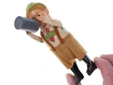 1950's German Schuco Clockwork Dancing Beer Drinking boy