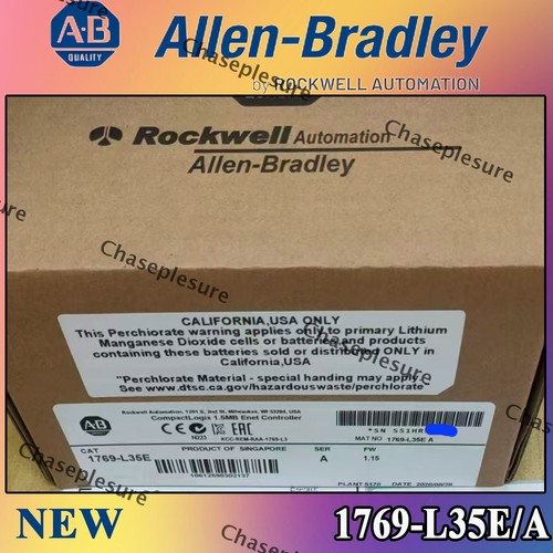 1769-L35E / B NEW NEW PLC CompactLogix 1.5 MB ENet Controller 1769 L35E - Picture 1 of 6