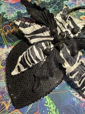 Teardrop Fascinator Goth Witchy Handmade Women  s Head Candy